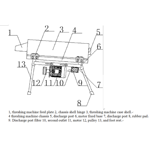 Satu roller jagung / jagung kuasa thresher / sheller